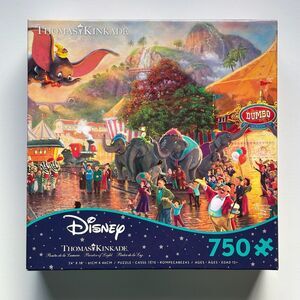 Ceaco Thomas Kinkade Disney Dumbo 750 Piece Jigsaw Puzzle Complete